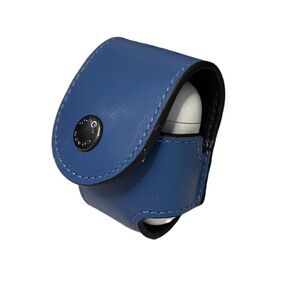 Coach Blue Leather Aipod Case